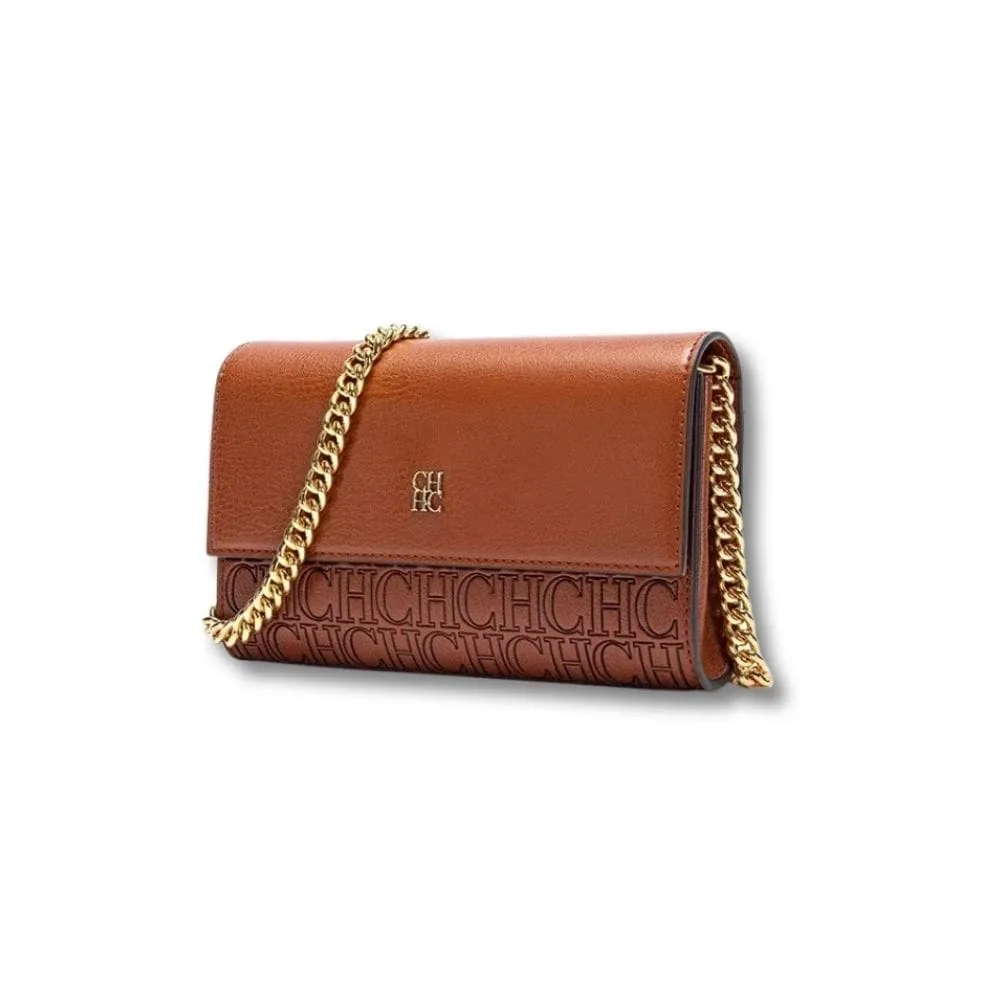 Maison Sacoches Mademoiselle Petit Sac Bandoulière Noir chaîne dorée