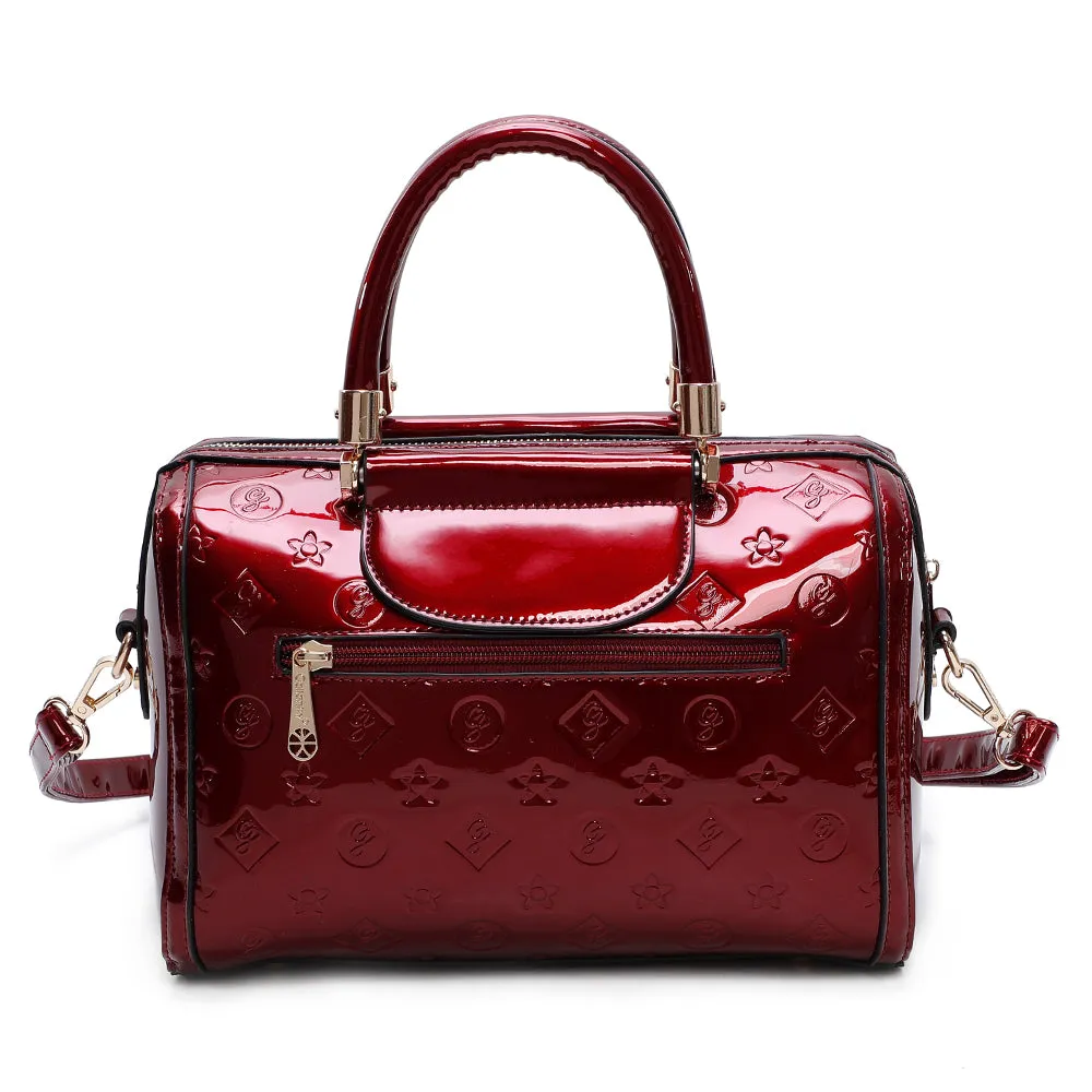 Gallantry La Rubélia sac à main rouge verni
