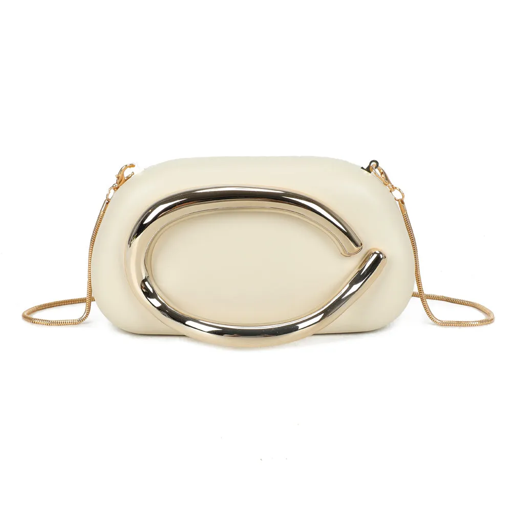 Gallantry Glam Ring pochette soirée noir chaîne
