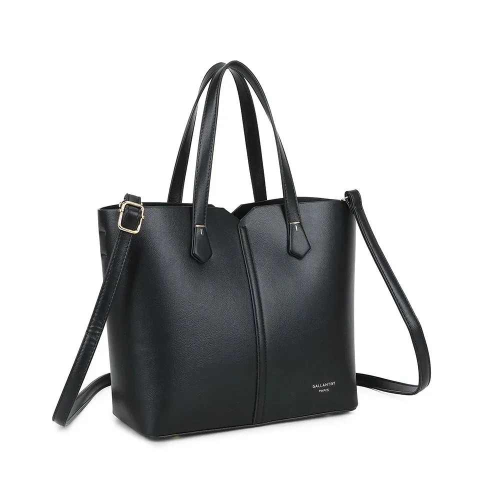Gallantry Paris Modern Lady sac à main structuré noir
