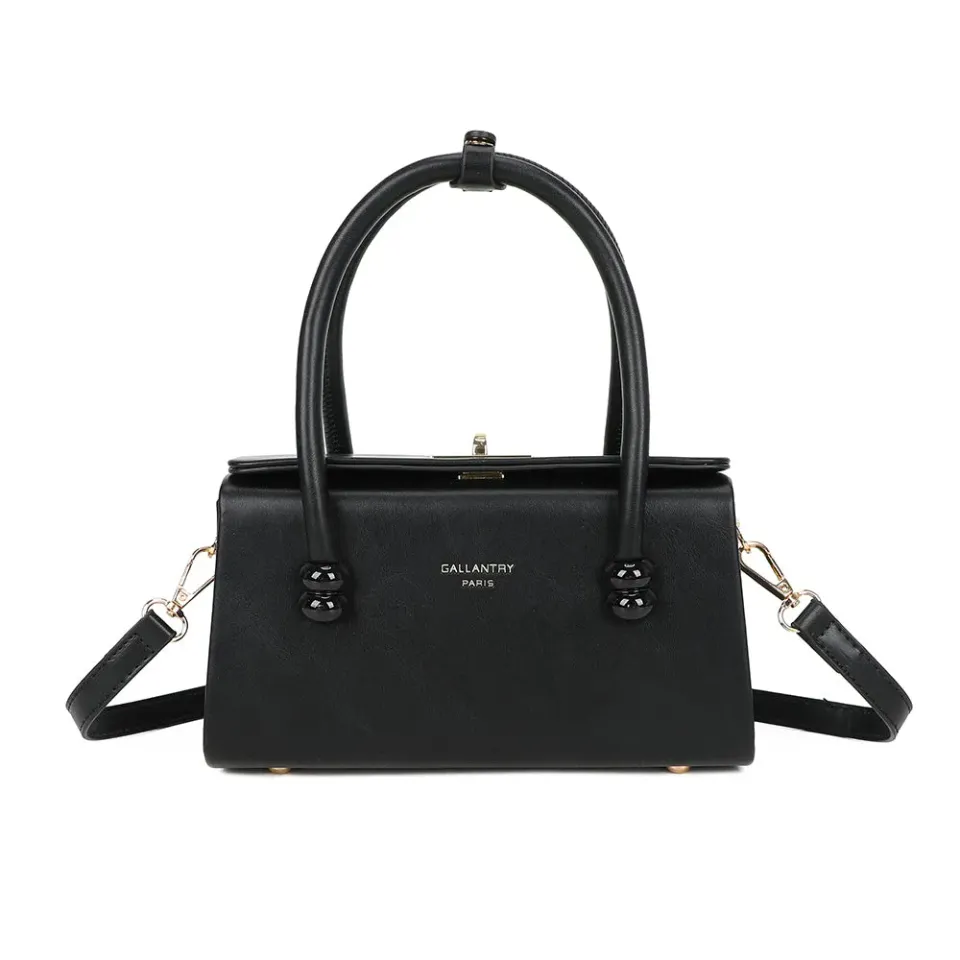 Gallantry Paris Azura petit sac à main noir perles