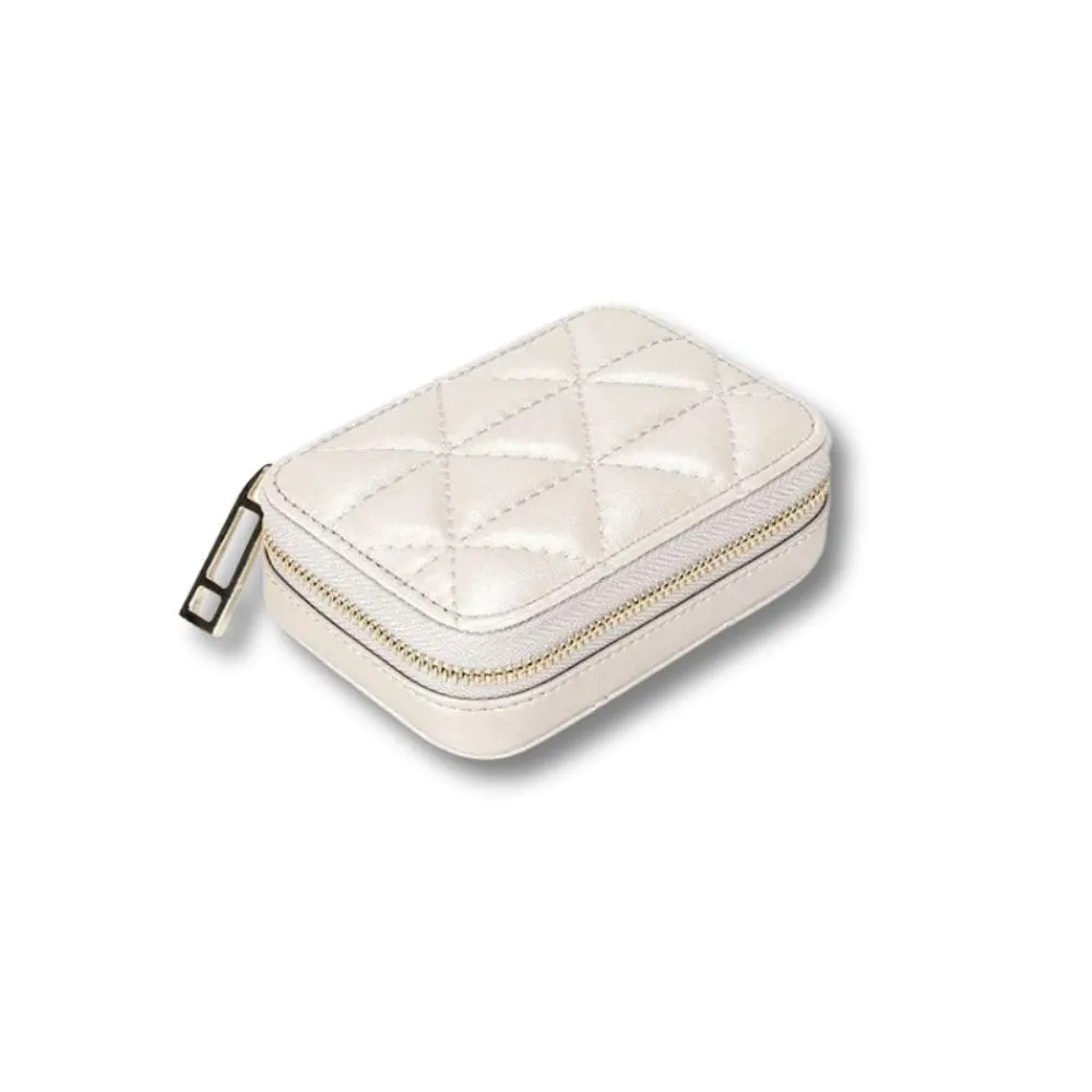 Maison Sacoches Glow petite trousse maquillage Rose cuir