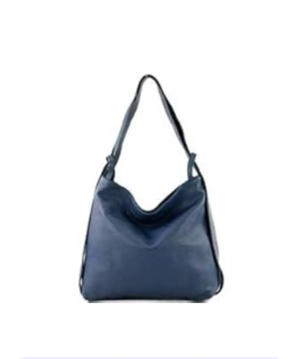 Hexagone Cuir Small Sad Astucieux sac cuir Noir 2-en-1