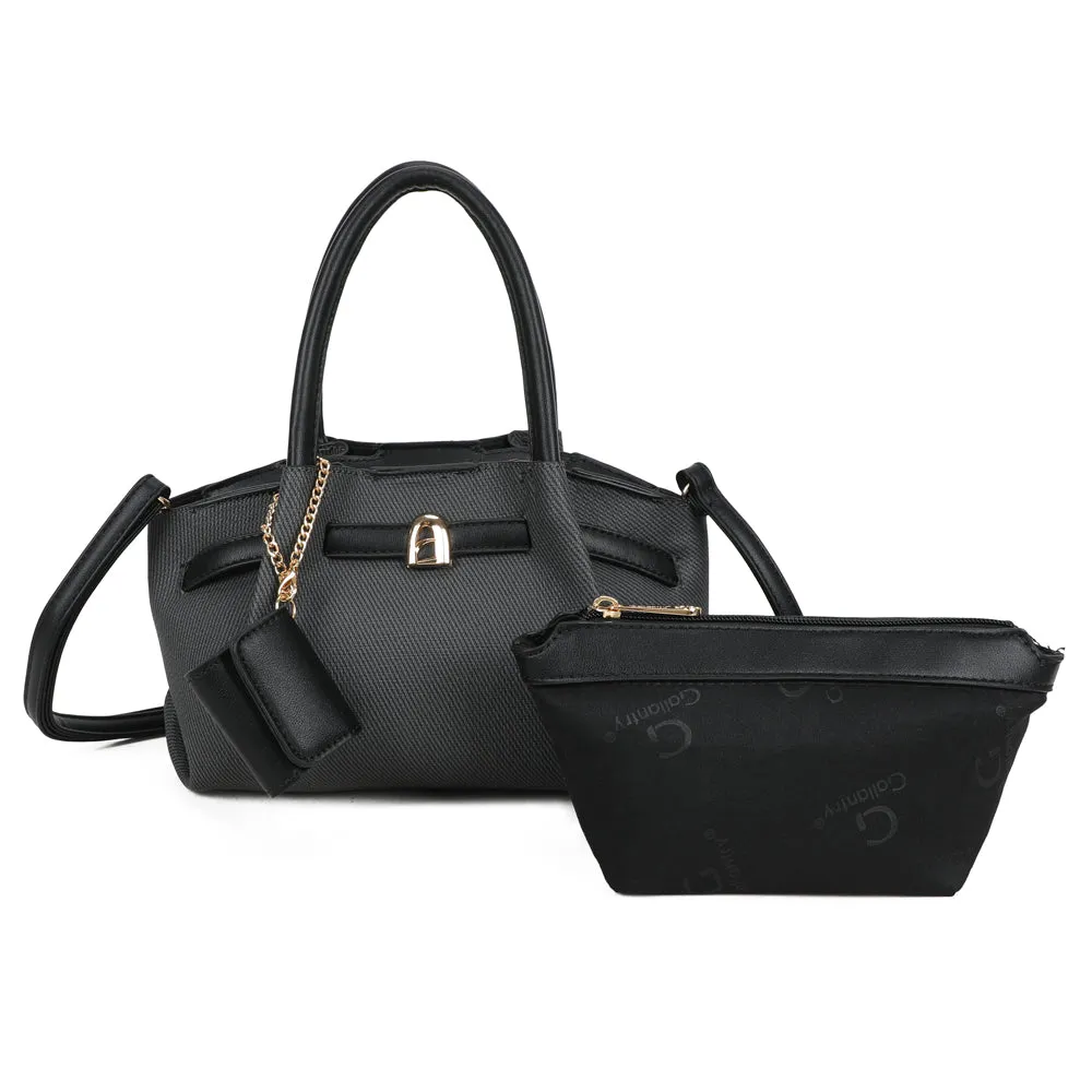 Gallantry Paris Esmée sac à main toile noir