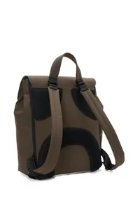 O bag Livigno sac à dos toile gommée chocolat