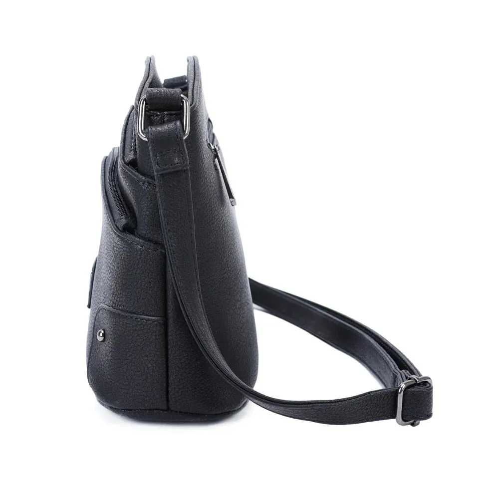 Gallantry L’Organisé Compact bandoulière bordeaux zippé
