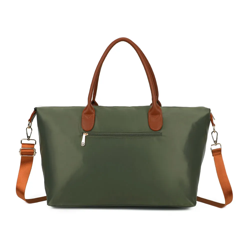 Gallantry Paris Vadrouille Chic cabas vert foncé grand