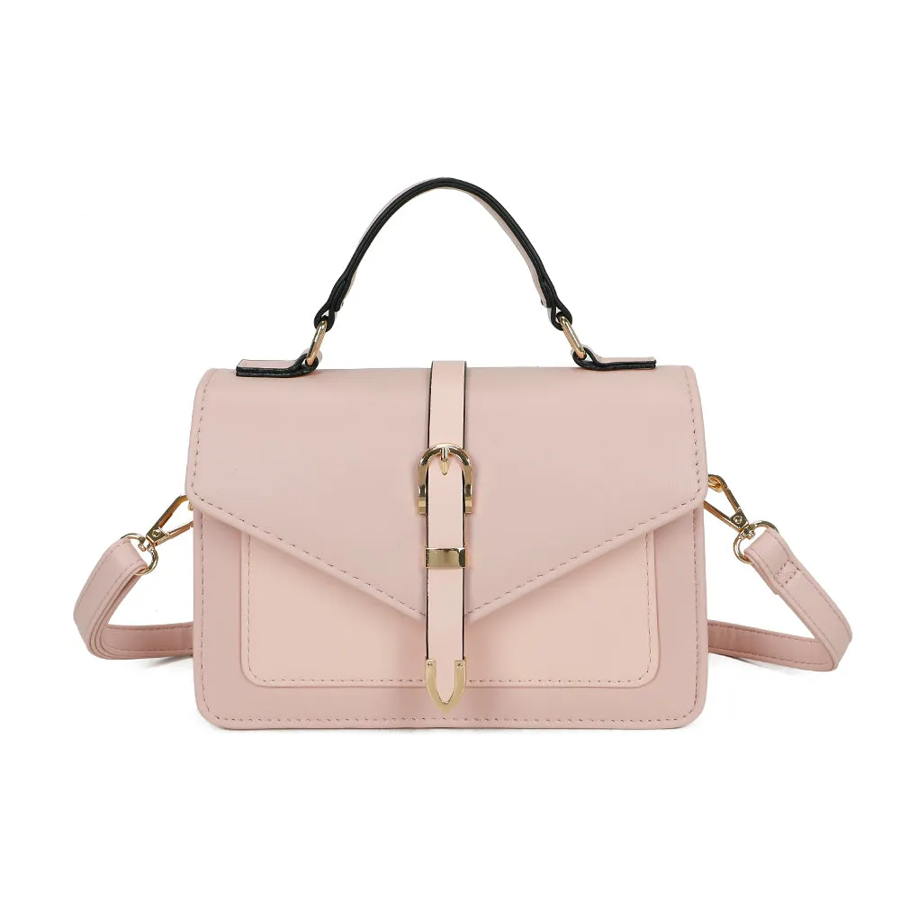 Gallantry Marina sac à main bicolore noir compact