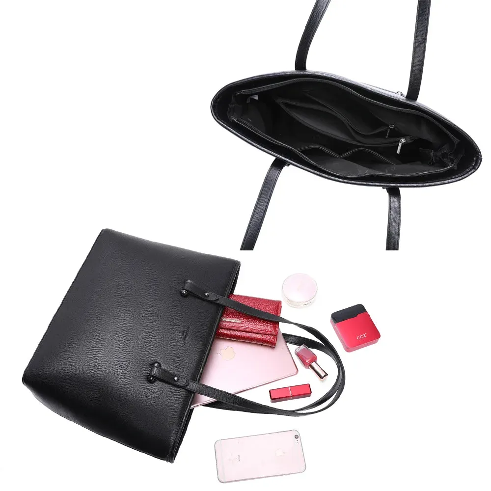 Gallantry La Raffiné cabas Coffee pochette grainé