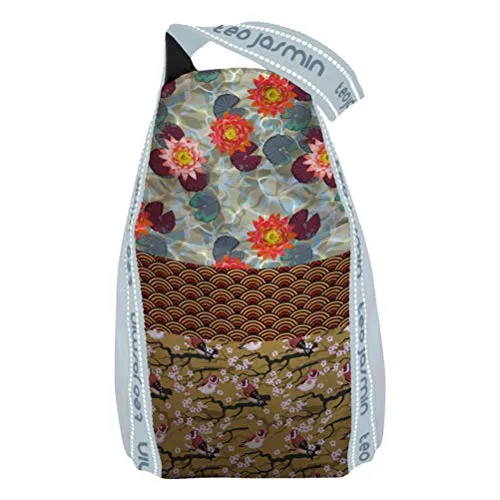 Téo Jasmin Yoko grand cabas gris toile