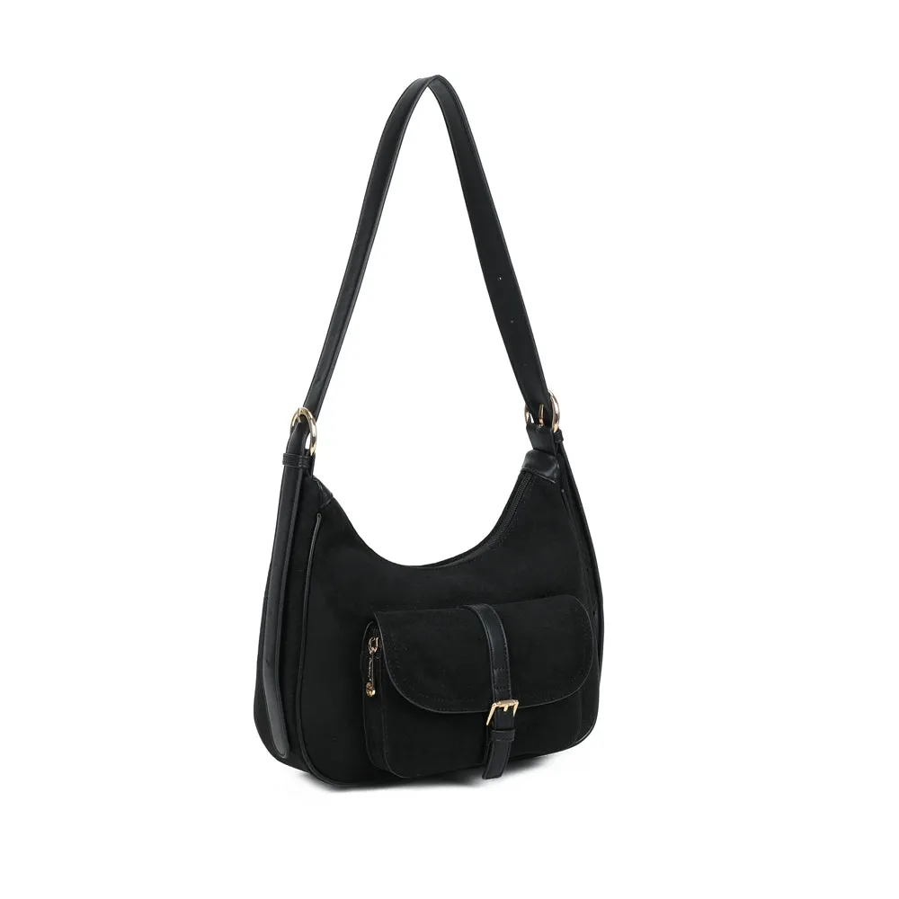 Gallantry Paris La Désirable sac bandoulière taupe foncé suédine