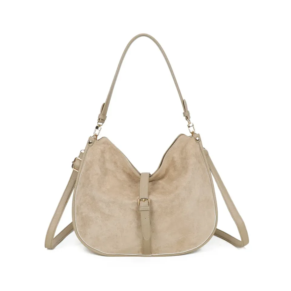 Gallantry Paris La Méorine sac cabas Taupe effet suédé