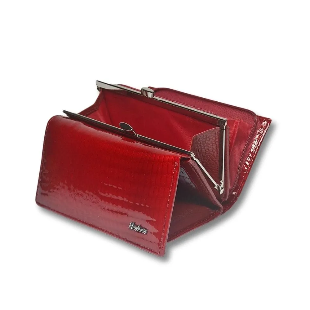 Maison Sacoches Elya porte-monnaie femme compact 8 cartes