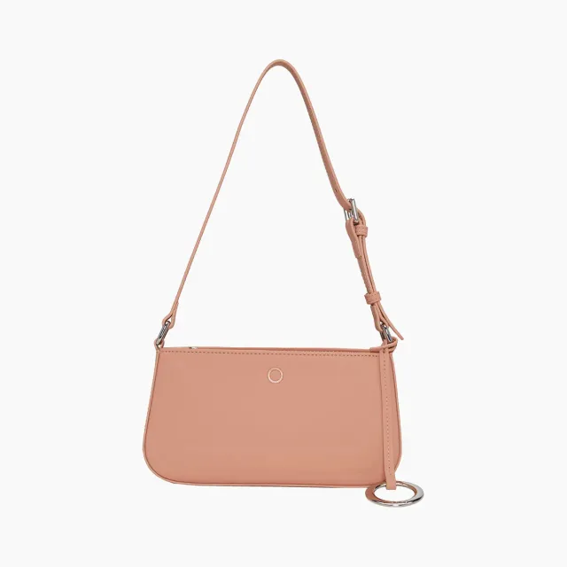 O bag Party sac bandoulière gommé blush