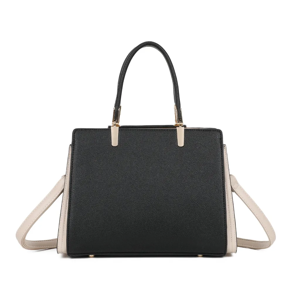 Gallantry Paris Margaux sac bandoulière noir/beige