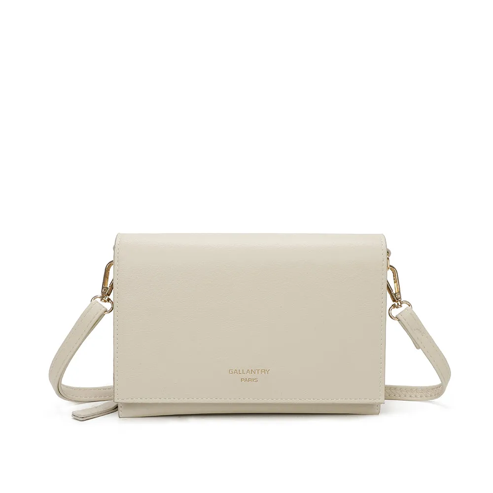 Gallantry Alessia pochette bandoulière noir compartiments