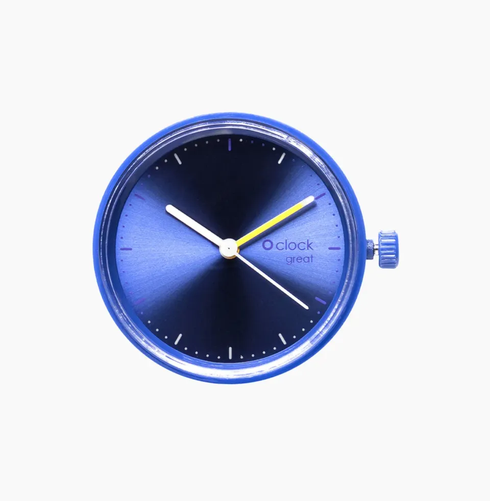 O Clock Great Mécanisme Montre Soleil Cobalto