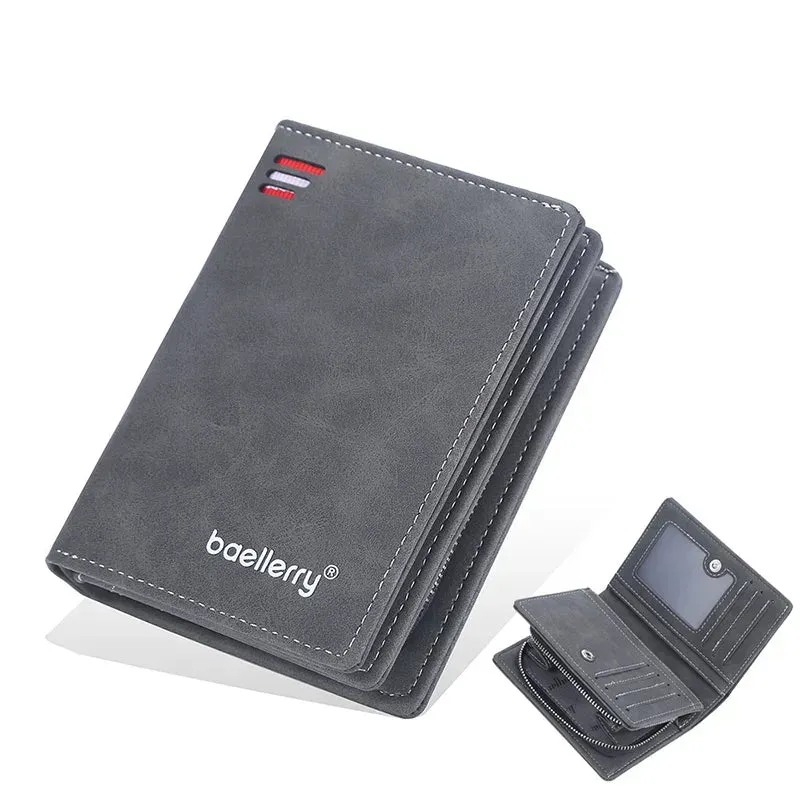 Mon Sacoche Moderne portefeuille zippé homme noir