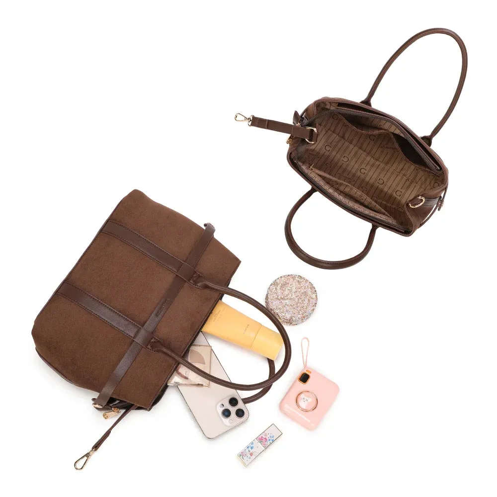 Gallantry Paris Maëva sac à main suédine zip
