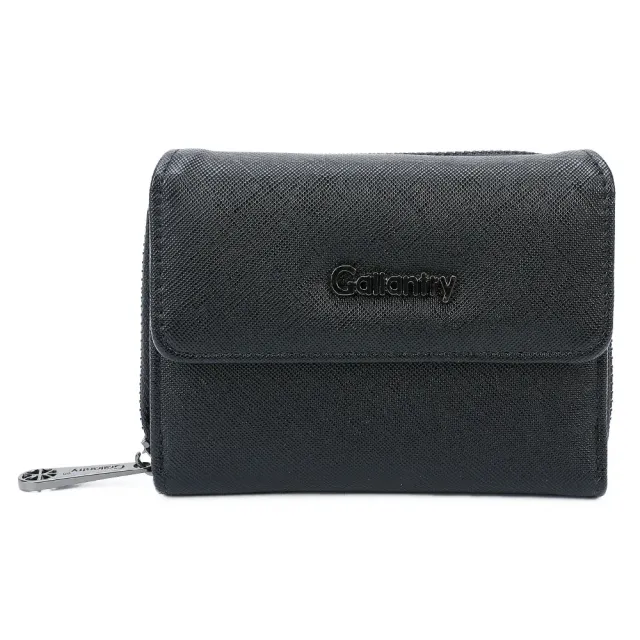 Gallantry Le petit Complice portefeuille femme noir saffiano
