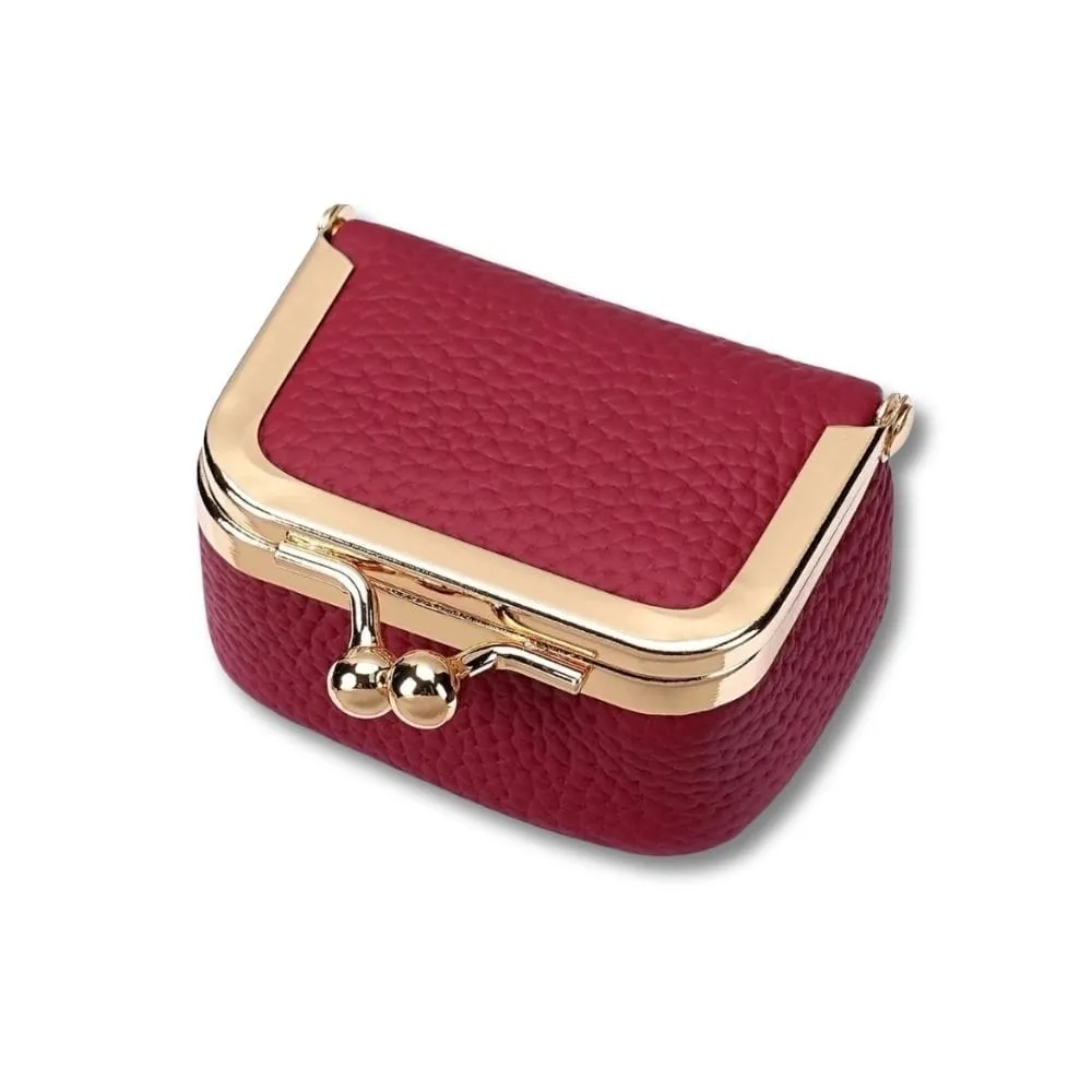 Maison Sacoches Lora mini trousse maquillage noire