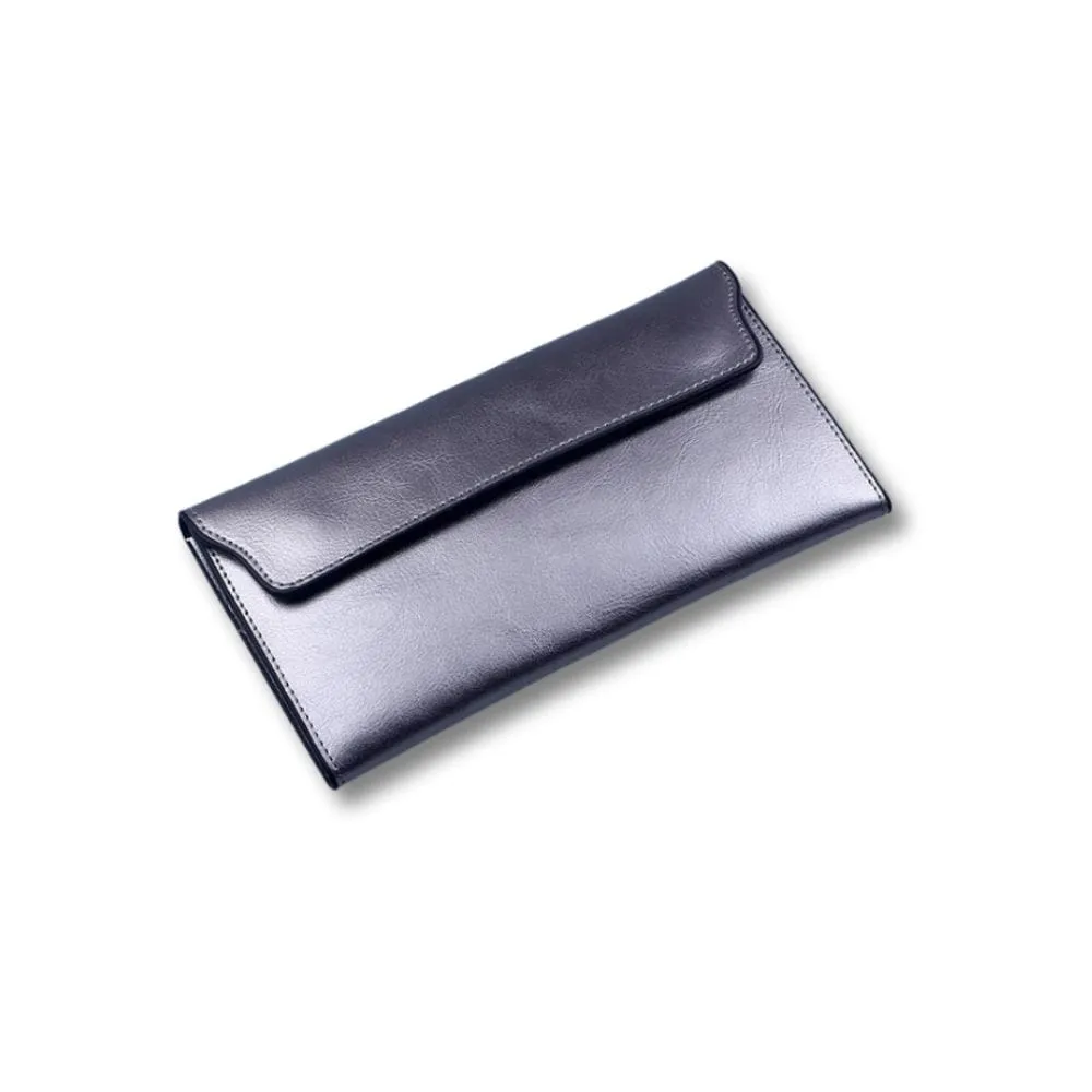 Maison Sacoches Véra pochette femme or cuir véritable