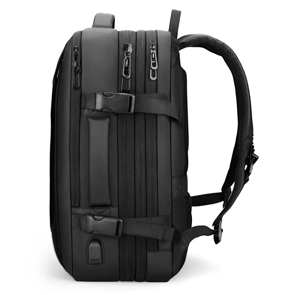 Mon Sacoche Flexium Sac à Dos Voyage Noir 20-35 L