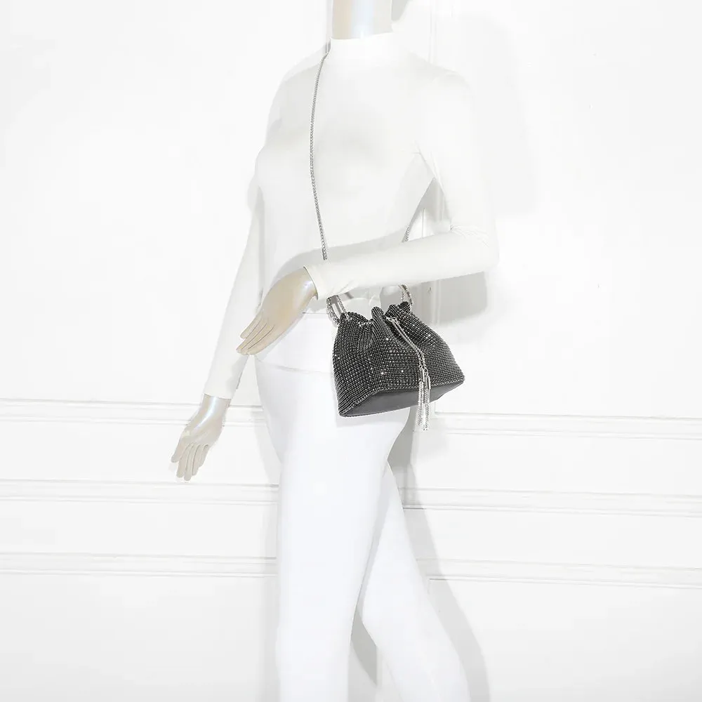 Gallantry Paris Wendy Sac Seau Strass Noir soirée