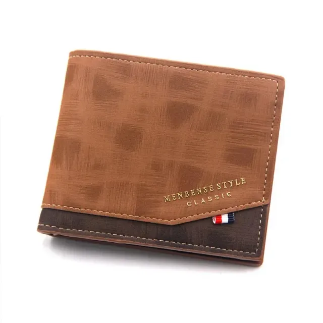 Mon Sacoche Élégance Classique portefeuille homme marron