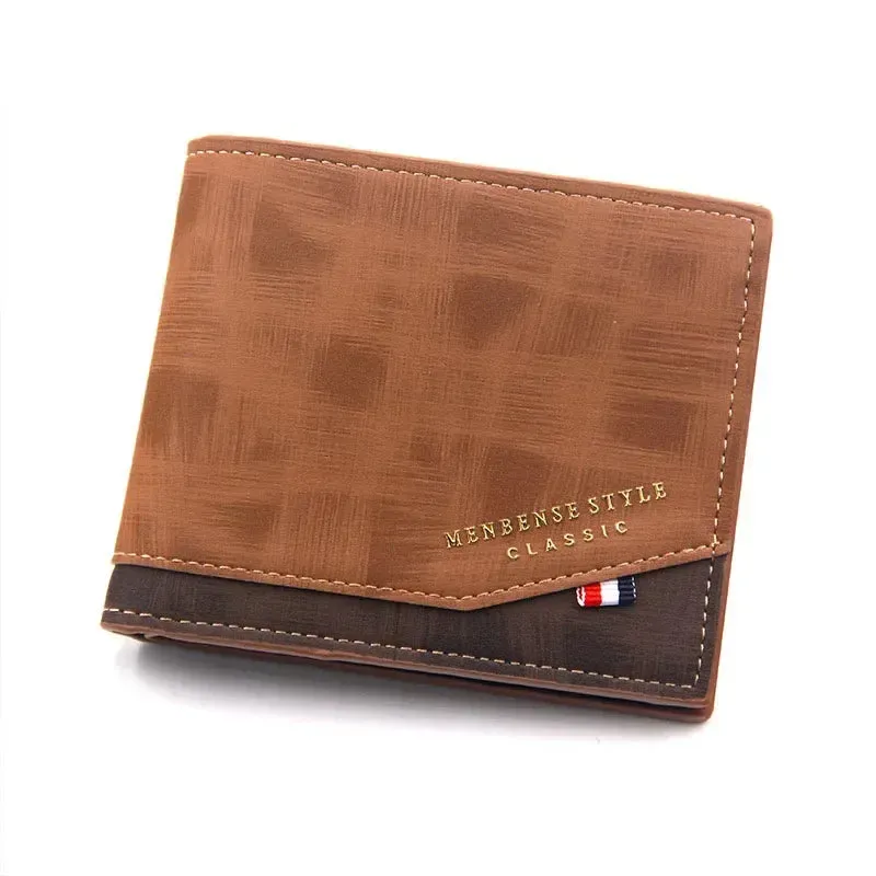 Mon Sacoche Élégance Classique portefeuille homme marron