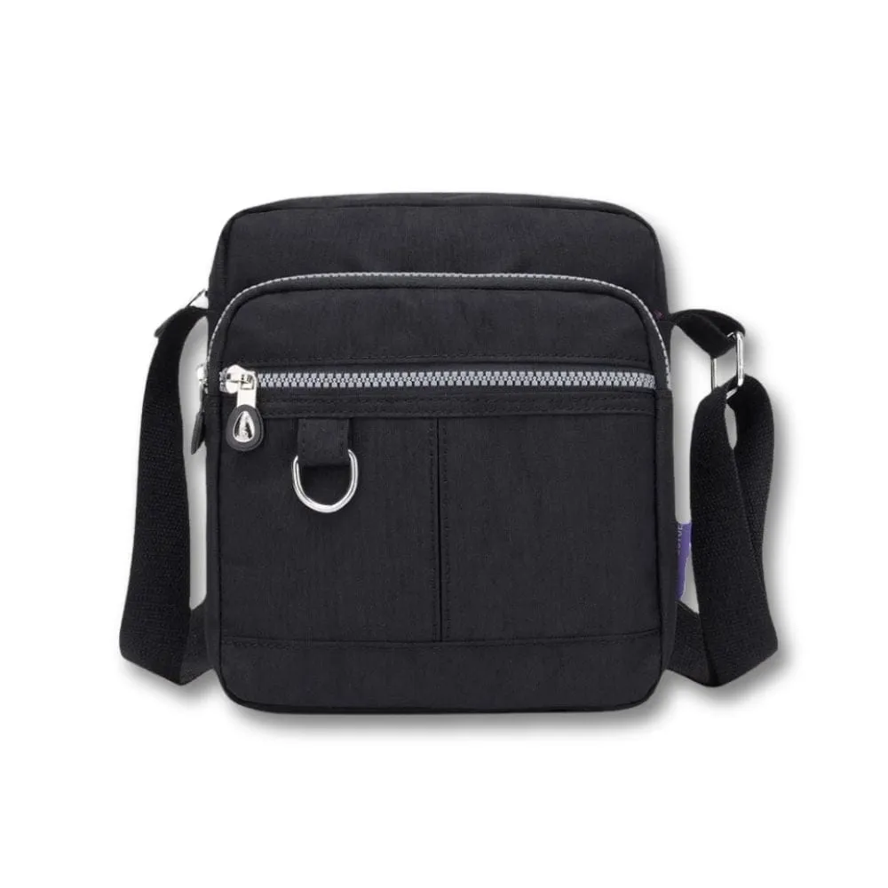 Maison Sacoches Aléna Sac Bandoulière Nylon Léger 23 cm