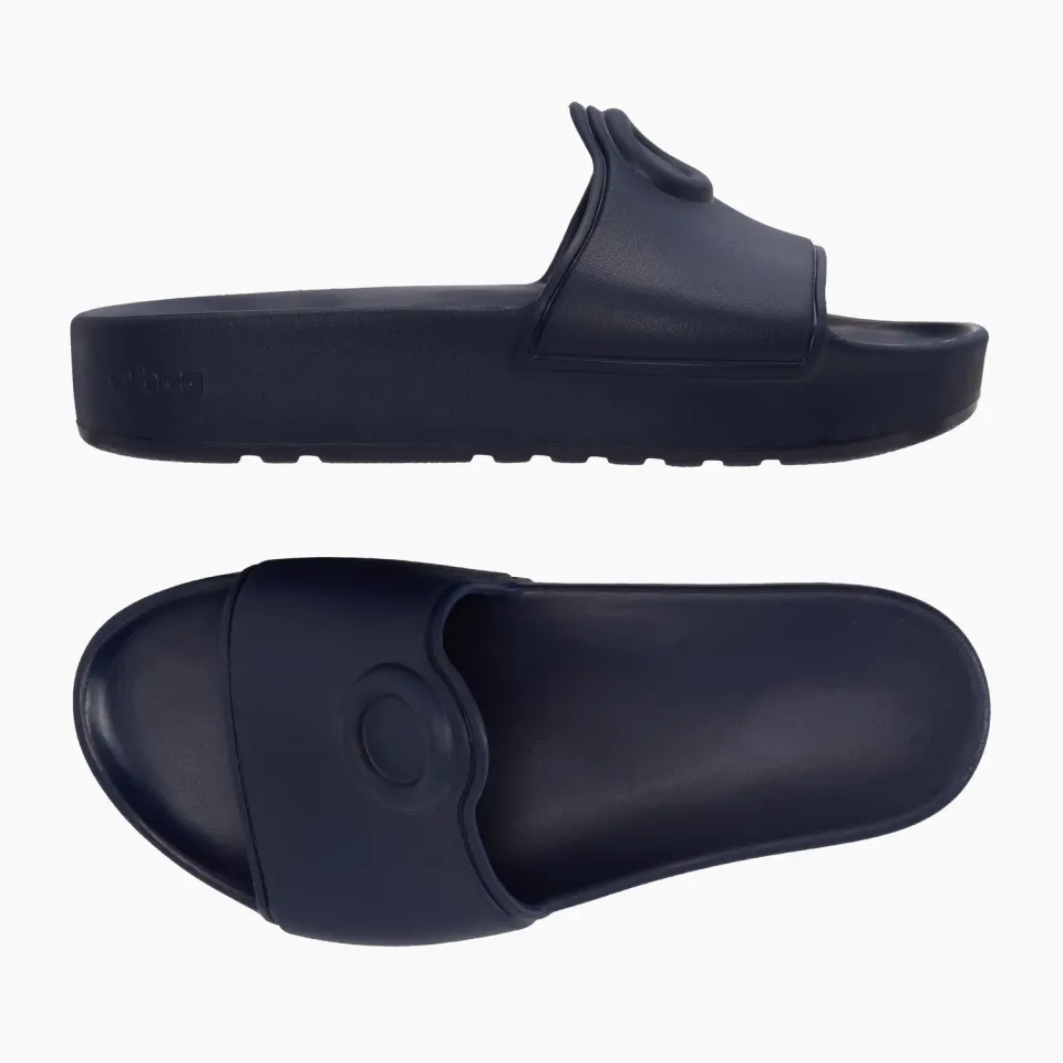 O bag O slippers claquettes femme bleu navy