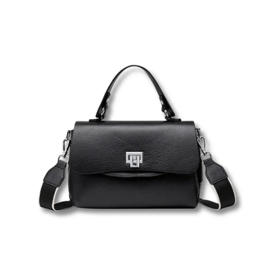 Maison Sacoches Capucine Sac Bandoulière Compact Noir