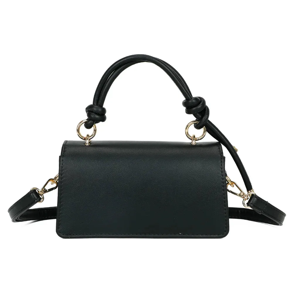 Gallantry Paris La Céline petit sac beige poignée nouée