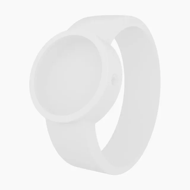 O bag O Clock Great bracelet montre silicone blanc