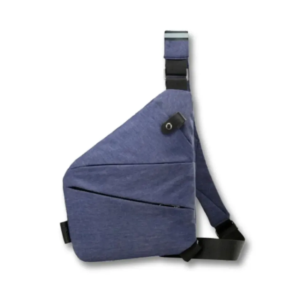 Maison Sacoches Avelin sacoche tissu gris léger