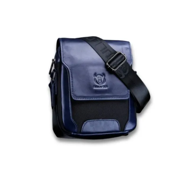 Maison Sacoches Nohr sacoche homme cuir Bleu