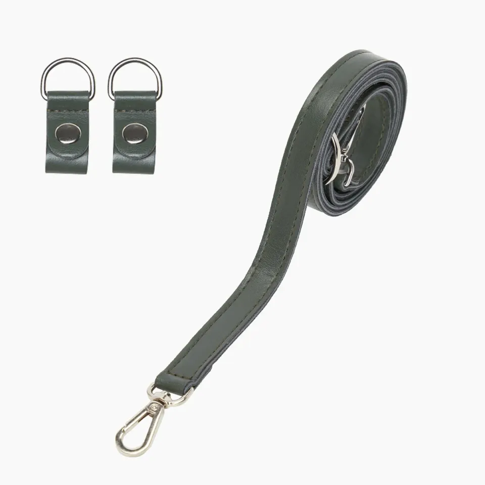 O bag bandoulière extra-fine nappa military
