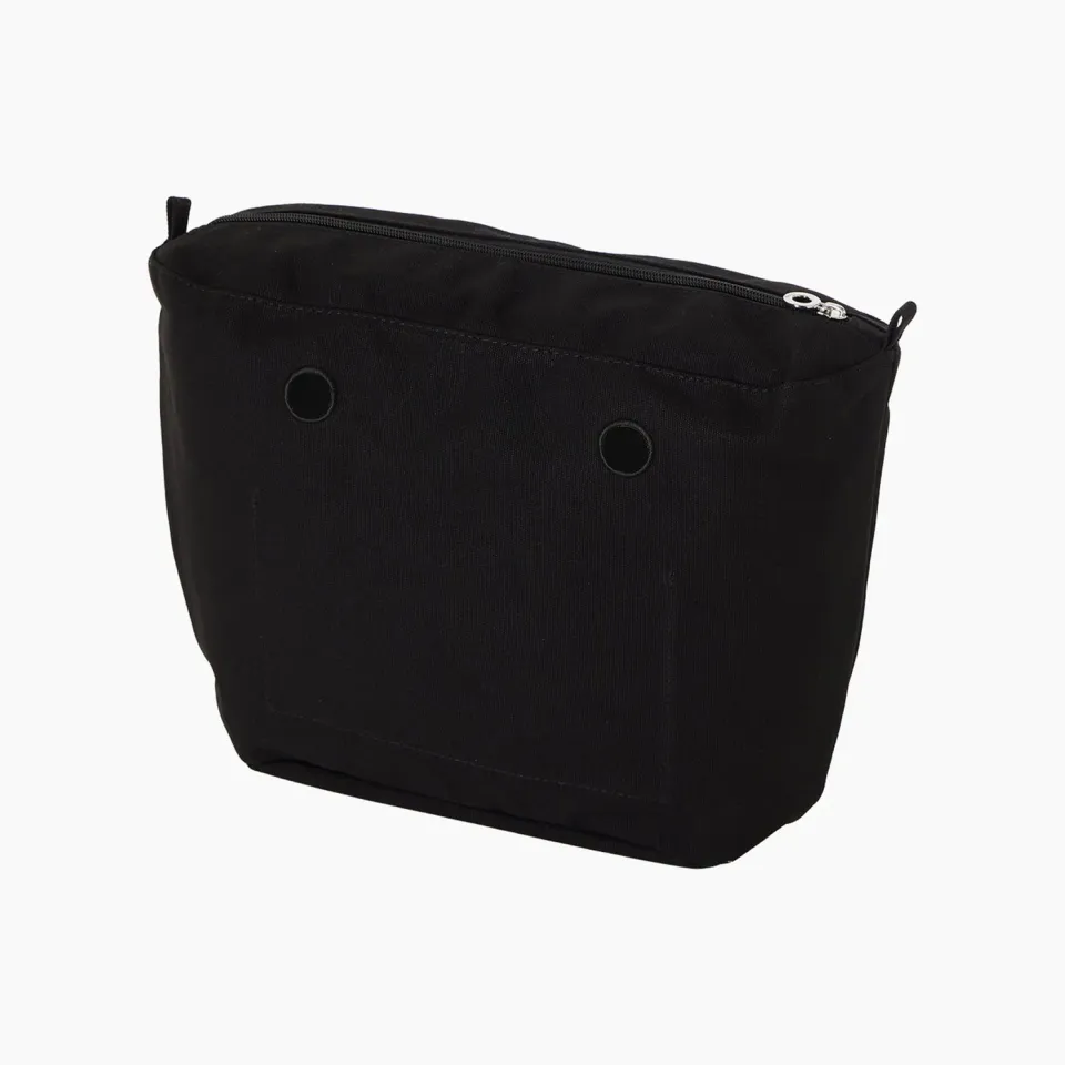 O bag sac intérieur toile noire zippé