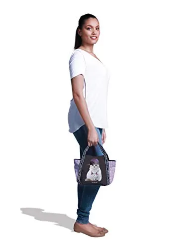 Téo Jasmin Jasmine Mood Brown petit cabas zippé