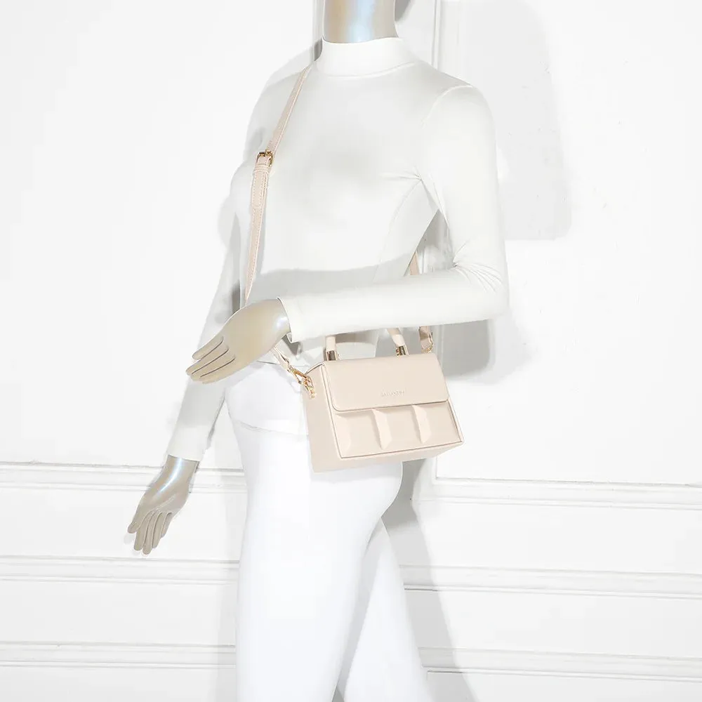 Gallantry Paris ChocoLuxe petit sac à main beige rabat