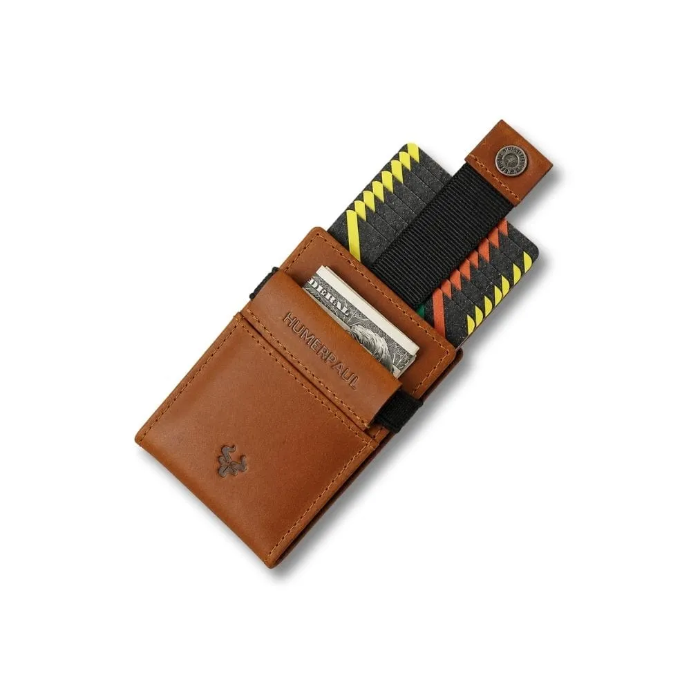 Maison Sacoches Milo porte-cartes cuir marron RFID 10 cartes