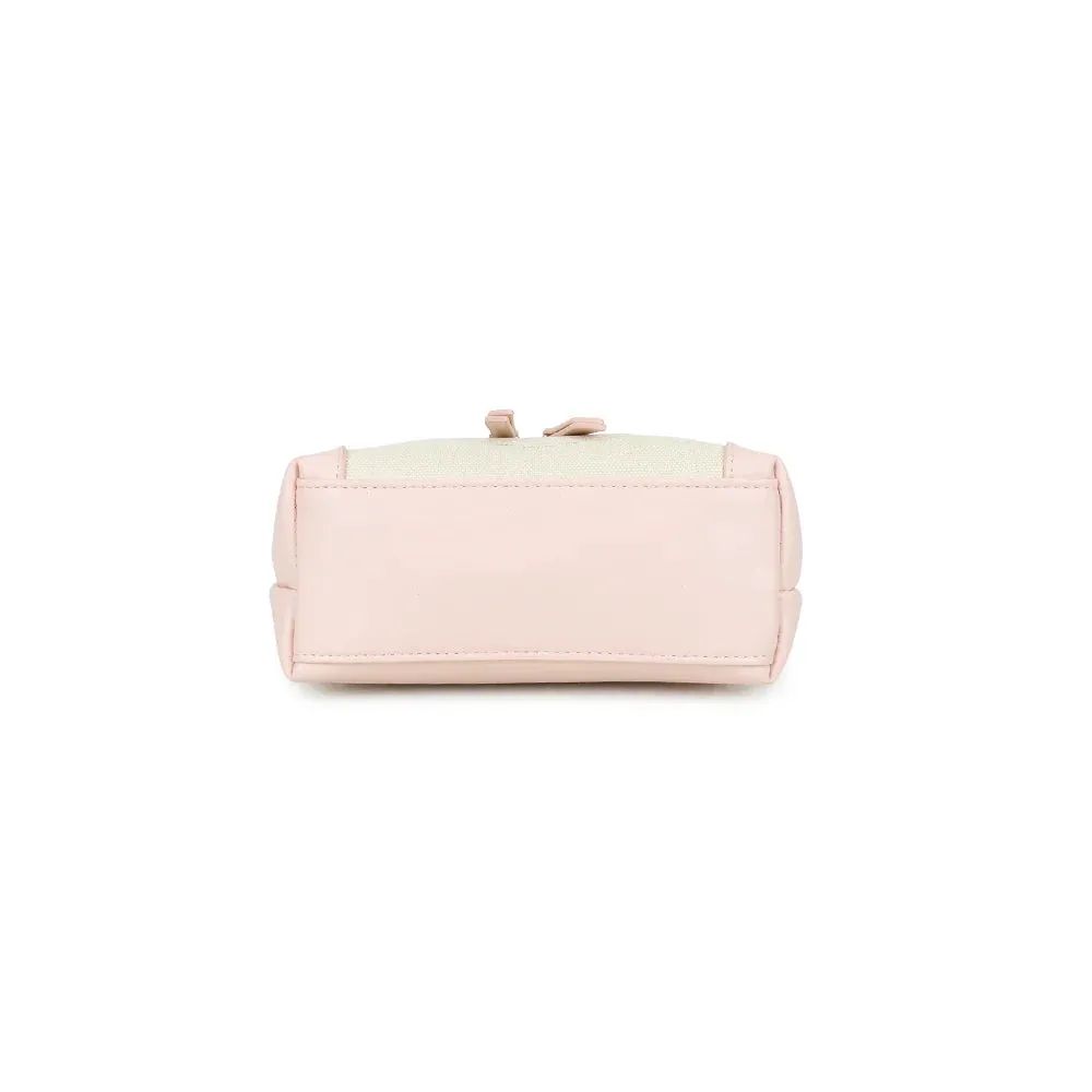 Gallantry Paris Moka sac à main beige/rose vegan
