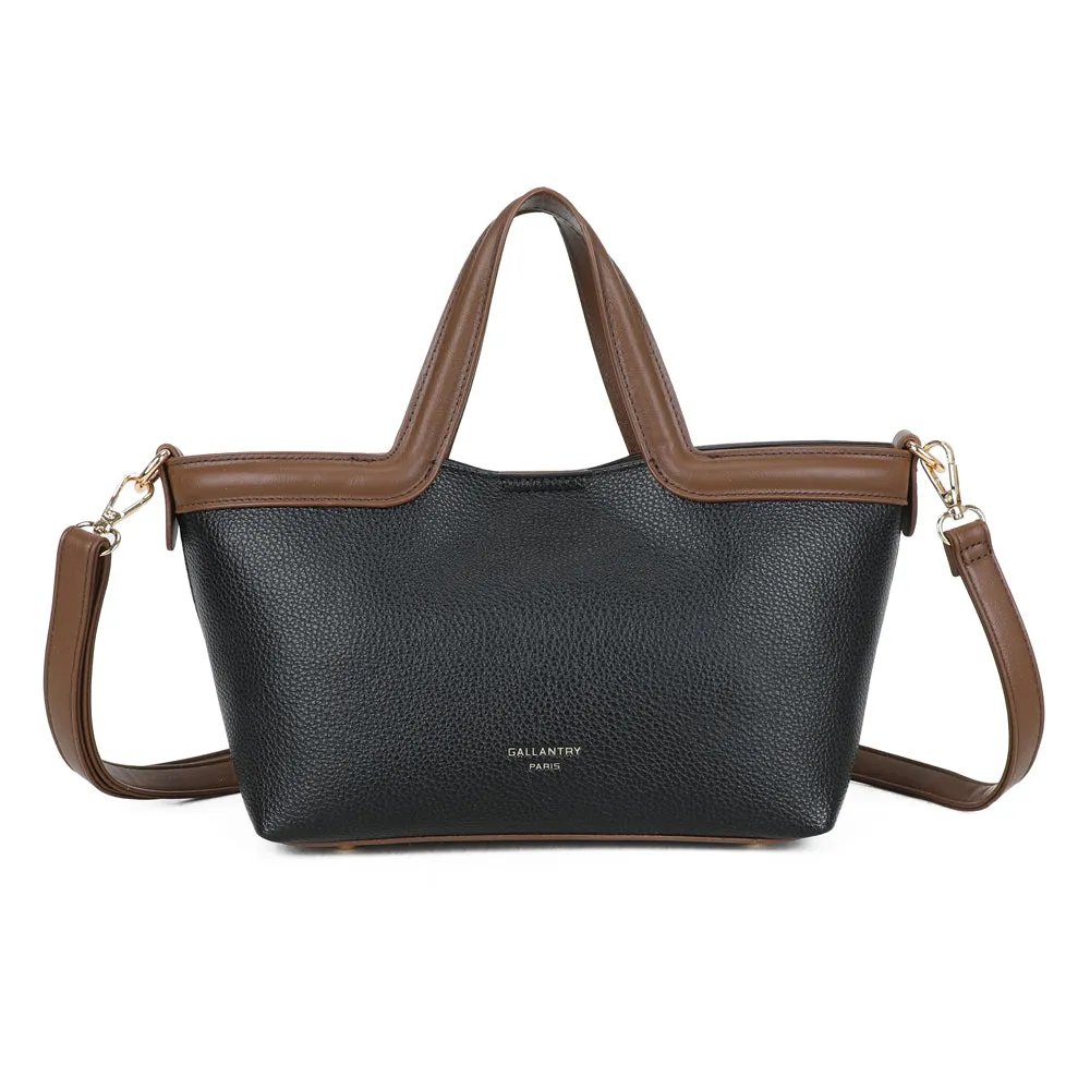 Gallantry Paris Horizon Duo sac à main noir bicolore