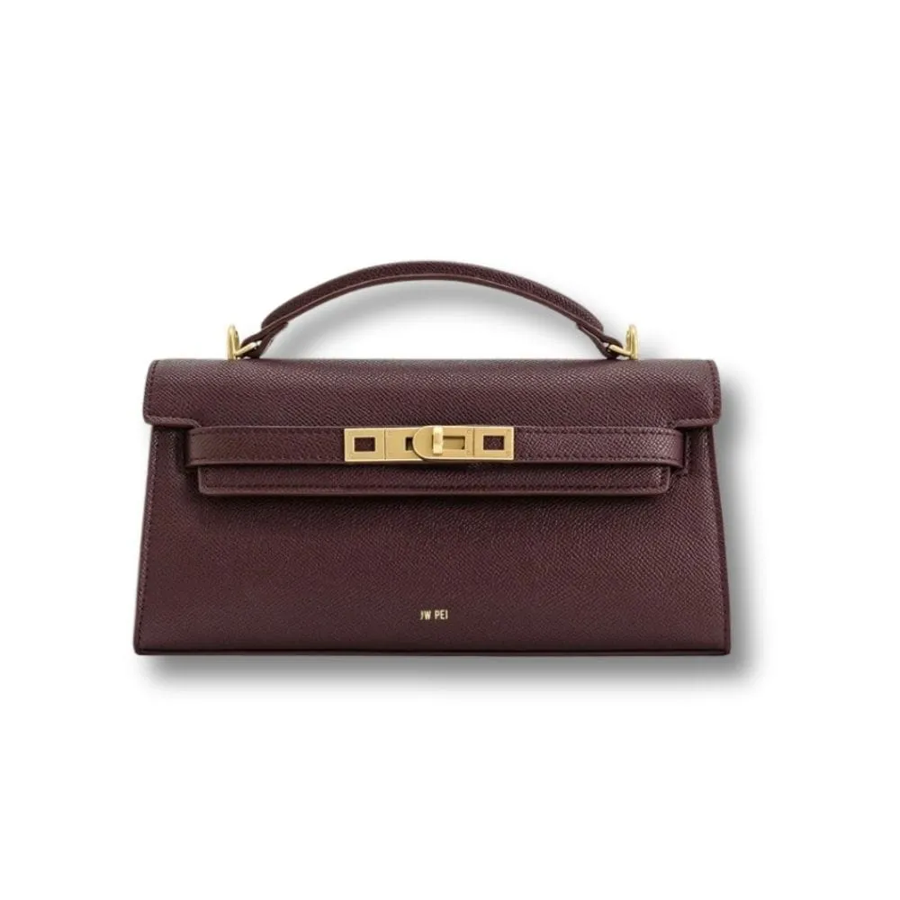 Maison Sacoches Margot petit sac main croco doré