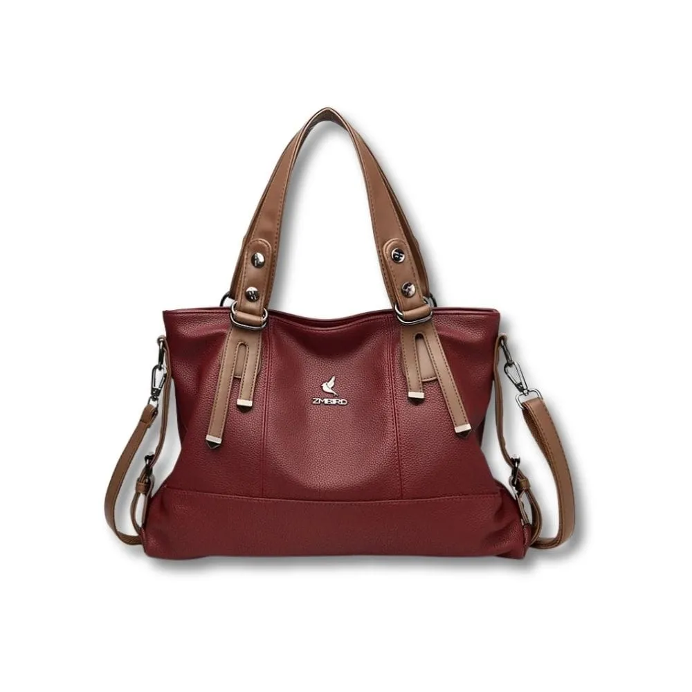 Maison Sacoches Bianca sac cuir noir grand