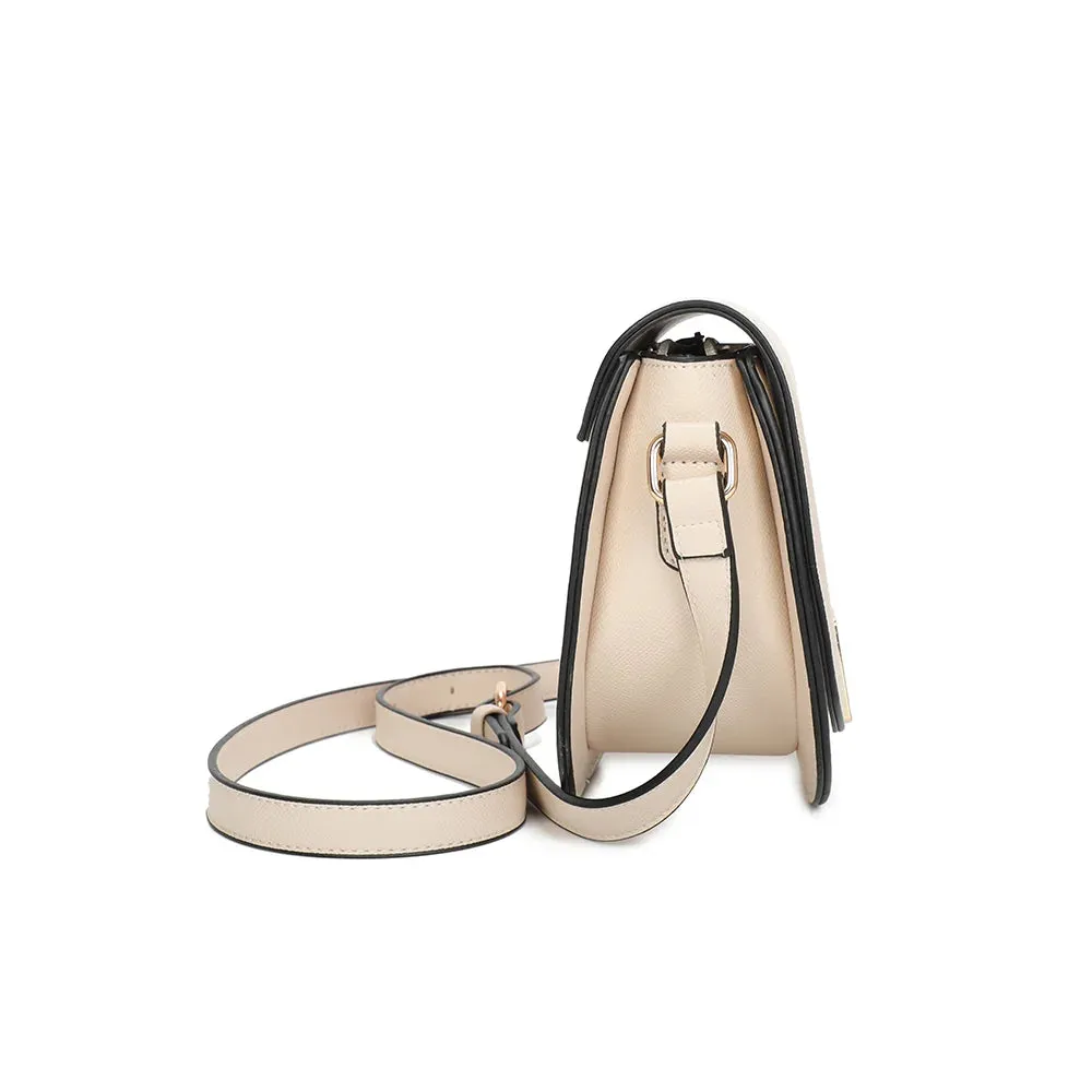 Gallantry La Raffinée sac bandoulière Or demi-lune