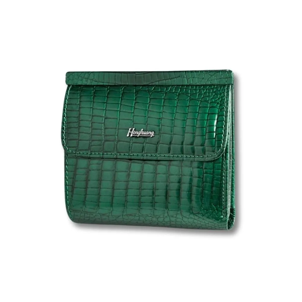 Maison Sacoches Calia mini porte-feuille femme rouge cuir