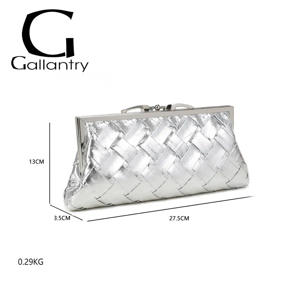 Gallantry Paris Shine pochette soirée noir