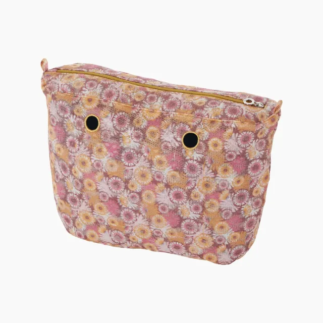 O bag doublure intérieure zip bloom sun